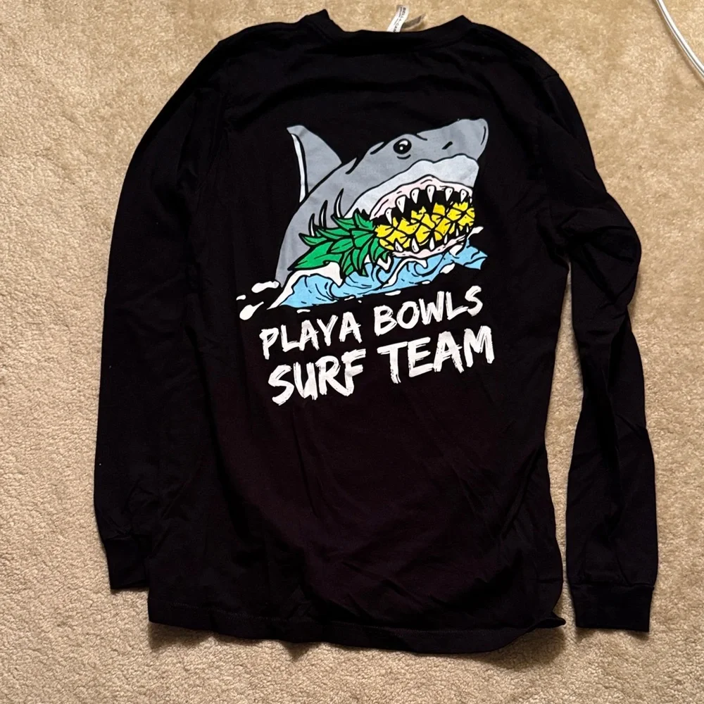 NWOT Playa Bowls Surf team Long Sleeve Tee - Picture 3 of 3